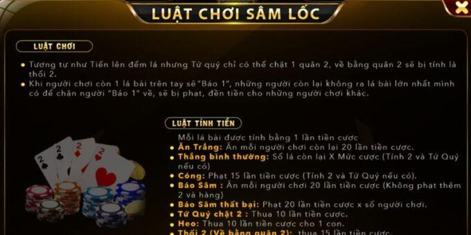 Luật Chơi Sâm HitClub